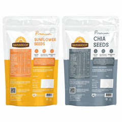 Sunflower & Chia Seeds Combo - 400g (200g each)