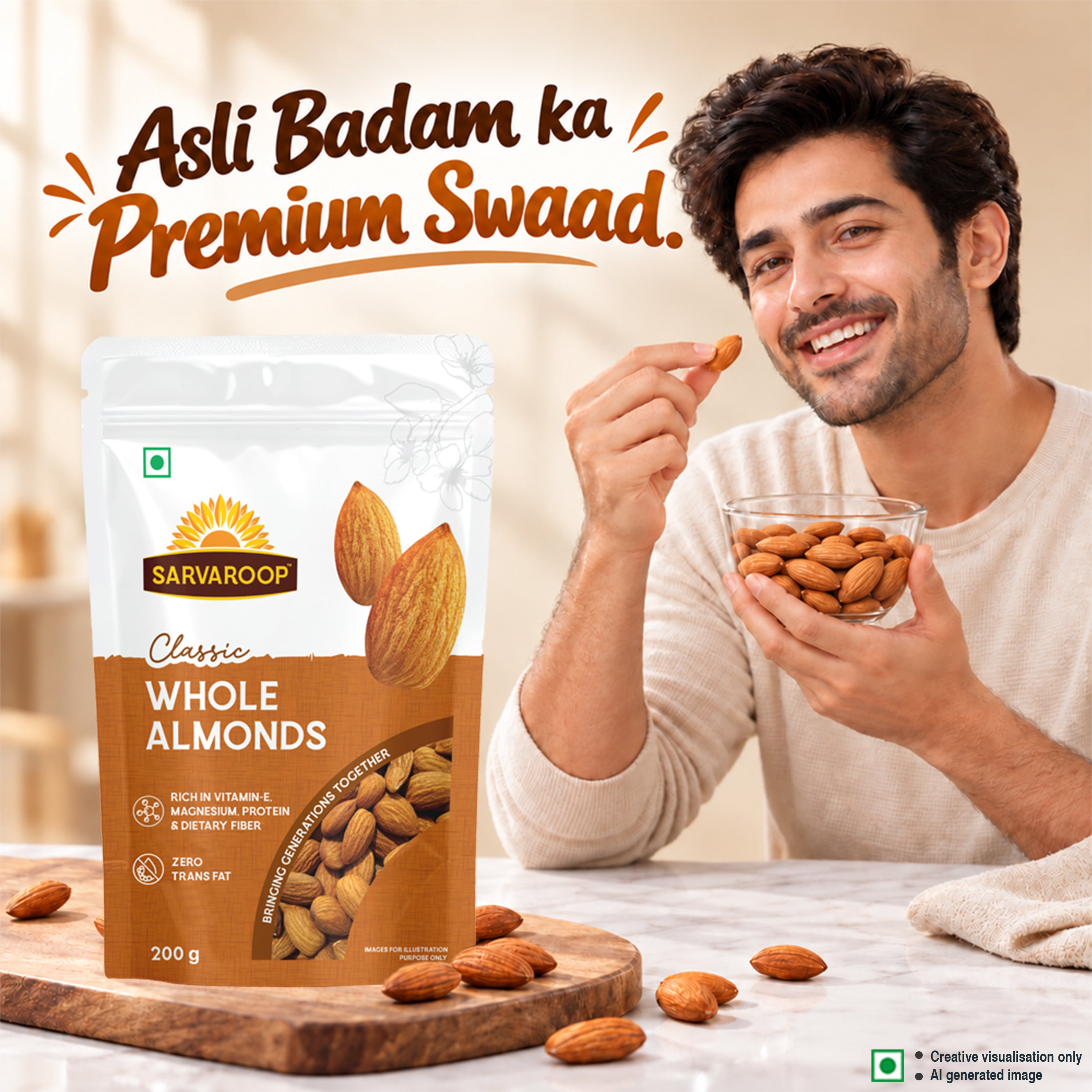 Whole Almonds