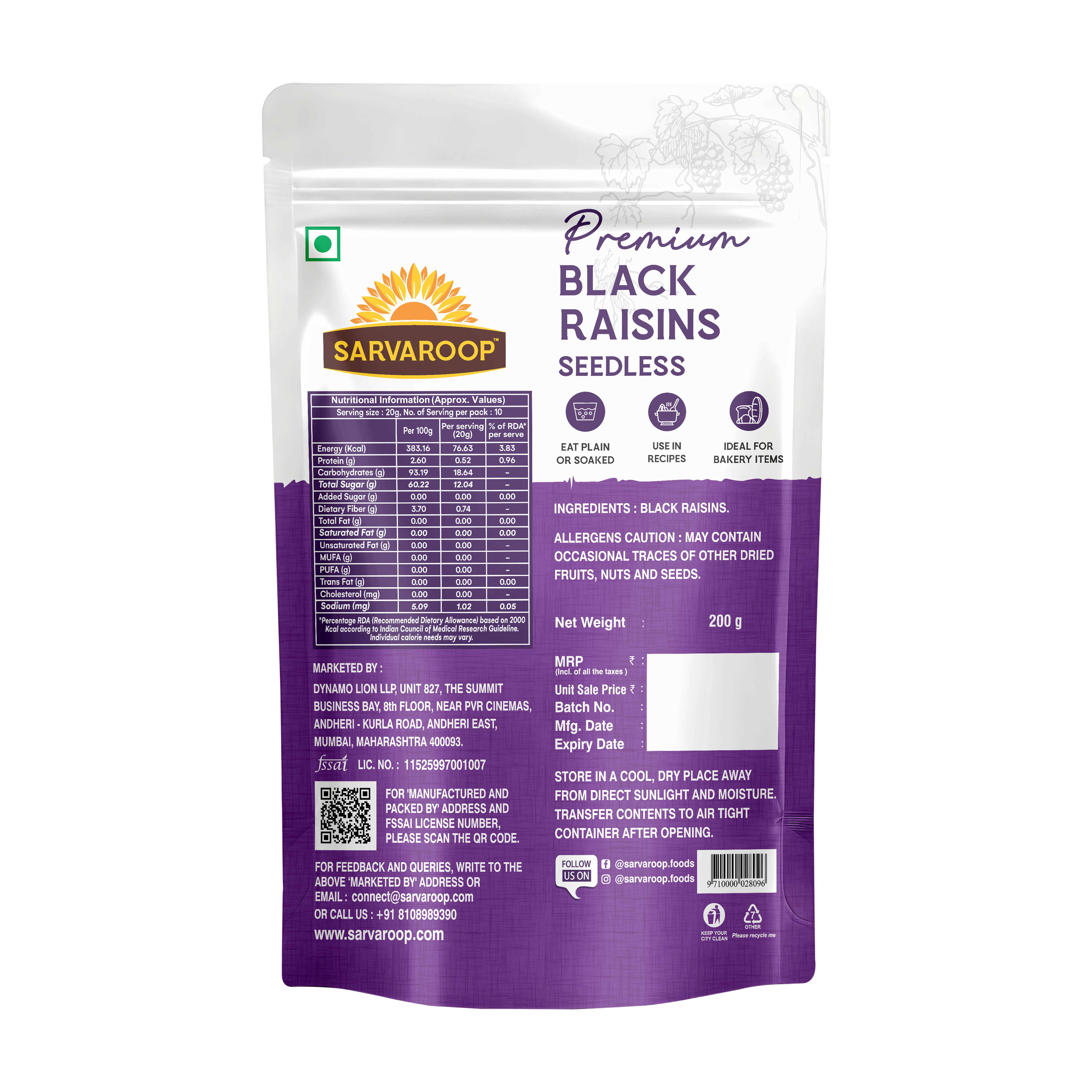 Black Raisins