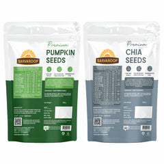 Pumpkin & Chia Seeds Combo - 400g (200g each)