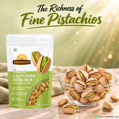 California Pistachios. Roasted & Salted.